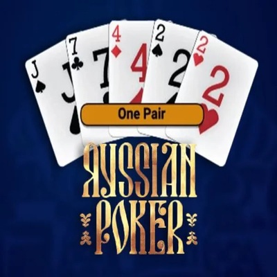Official Table Games logo: Russian Poker by OneTouch Games at Betrepublic Casino